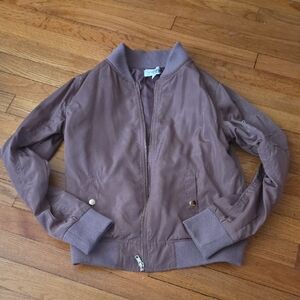 Mauve Bomber Jacket